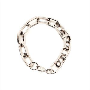 paper clip chain link bracelet