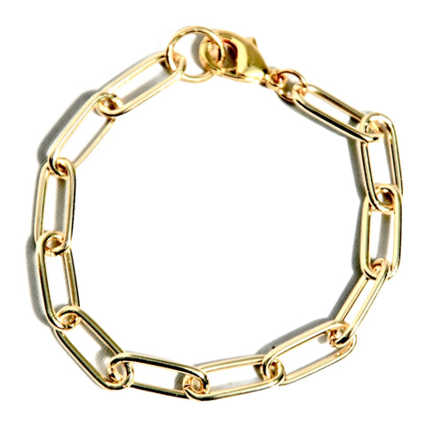 flat link medium bracelet