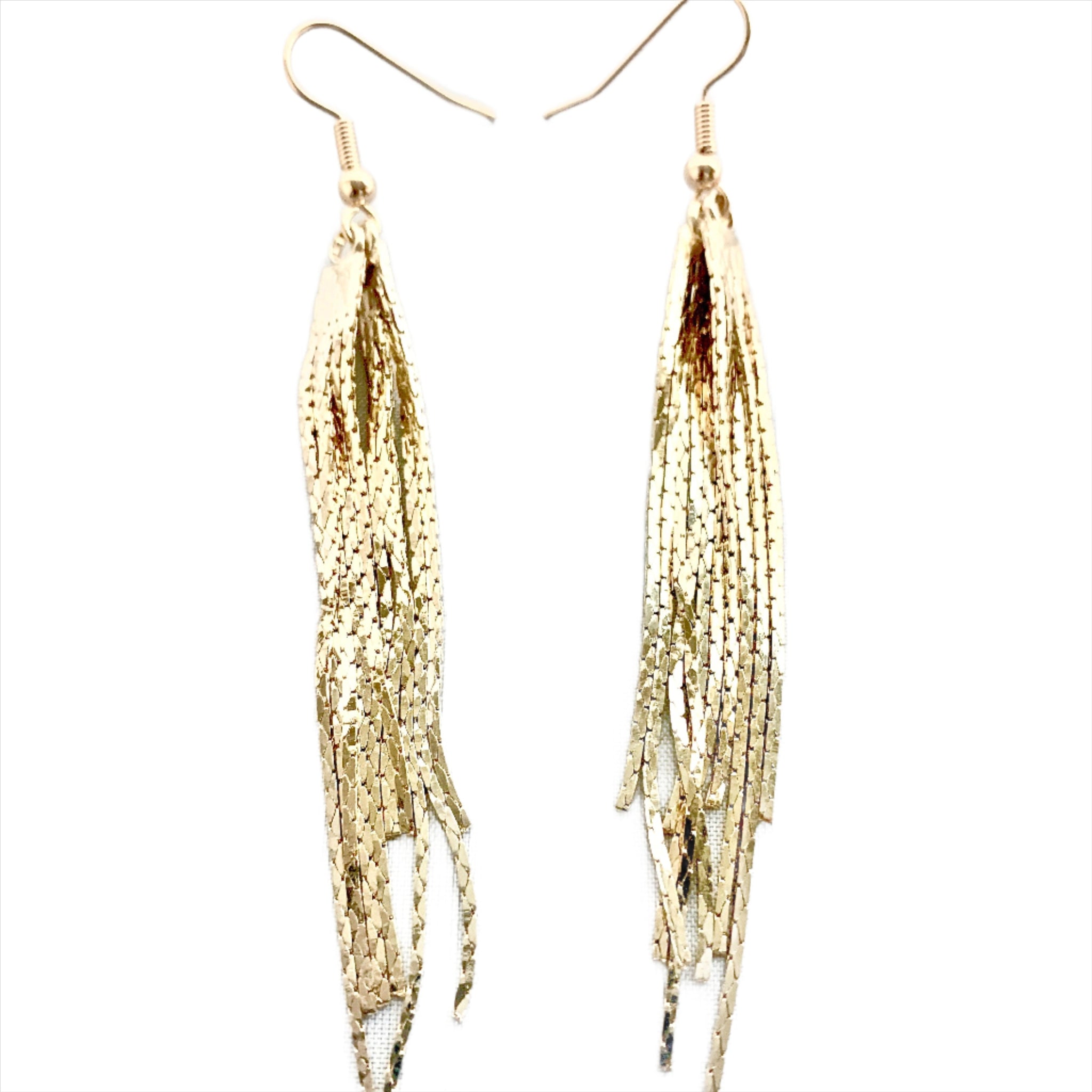 chain fringe ear wires